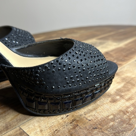 Gianni Bini Embellished Strappy Platform Sandals Womens Size 9 1/2 - Picture 14 of 14